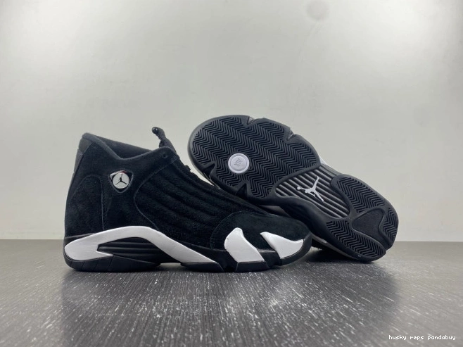 Rep Husky Air Jordan White 14 Red Black 487471-016 University 0714